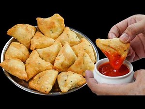 Classic Aloo Samosa 😍 | Crispy & Flaky Samosa Recipe | N’Oven