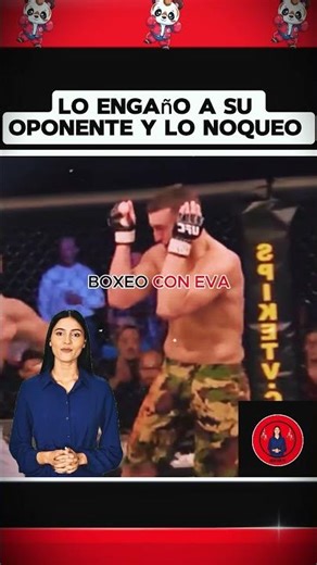 He tricked his opponent and knocked him out. #boxing #box
