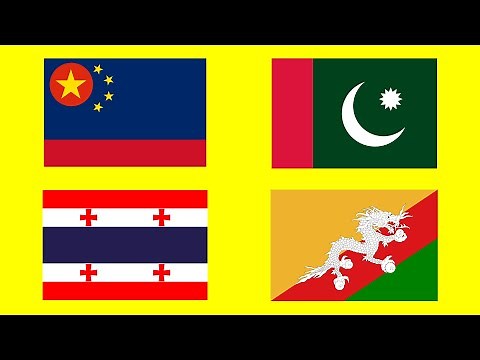 Fun with Flags ASIA - Countries That Don't Exist