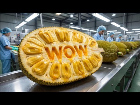 Inside a Jackfruit Factory: From Farm to Supermarket Shelves