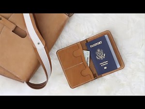 Passport Wallet Tutorial w/PDF Template