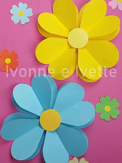 Cómo hacer flores de papel en primavera