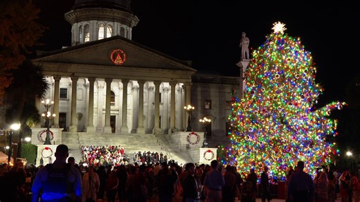 59th Annual Governor’s Carolighting kicks off Christmas season at SC State House