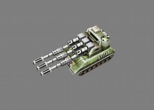 China Triple Artillery addon - C&C: Generals Zero Hour