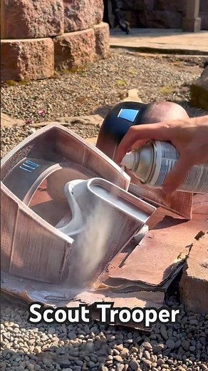 Don’t Scroll Until the End! Scout Trooper Helmet 🪖#3DPrinting #StarWars #Cosplay