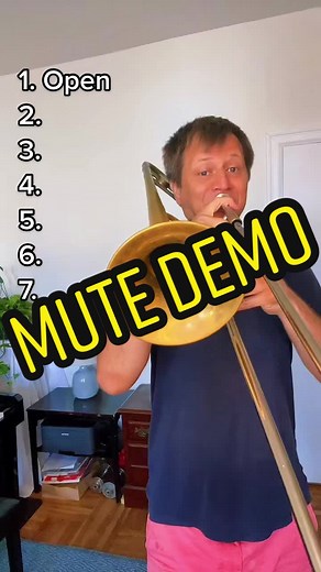 Different Types of Mutes for Trombone Solos