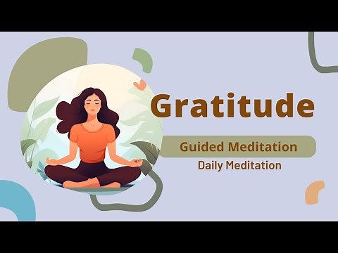 Grateful Heart, Peaceful Mind 10 Minute Guided Meditation on Gratitude | Daily Meditation