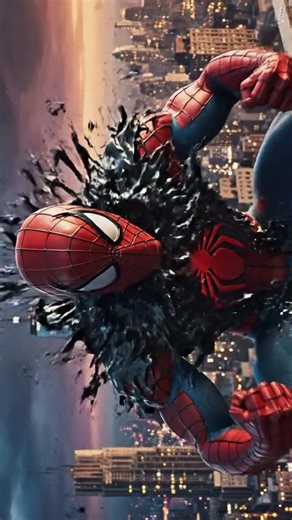 Spoderman become venom #viral#youtubeshorts#shortvideo#shorts#viralvideo#avengers#spiderman