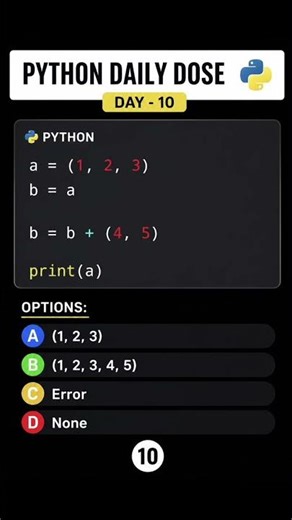 99% people get this WRONG 😳Can you solve it? #python #quiz #shorts