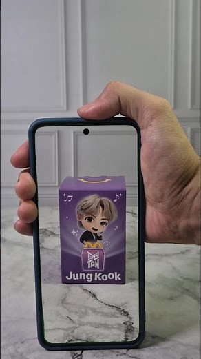 TinyTAN x McDonald’s Happy Meal Unboxing — Jungkook Edition 💜