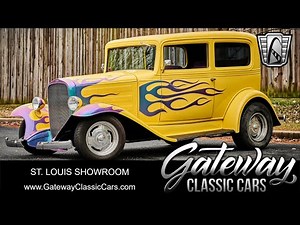 1932 Chevrolet Confederate Tudor Sedan Gateway Classic Cars St. Louis #9282