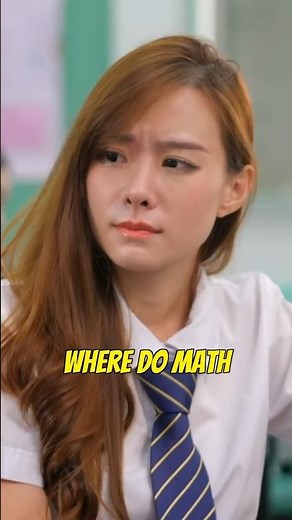 When you make a stupid joke about Math 😒