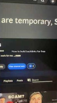 How to build backlinks for free