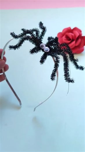 The Creepy-Cute Spider Headband for Halloween