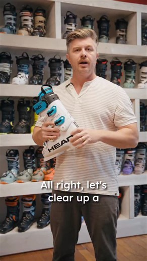 What adding a screw to the back of a boot actually does #skiing #skiboots | theskimonster.com