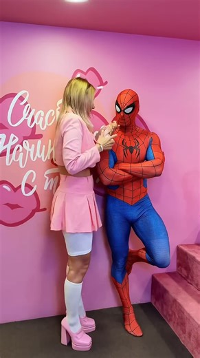 So, Barbie Like Muscular Spidey Huh?