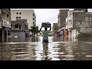 🔴Après la forte pluie, Dakar et sa banlieue pataugent déjà sous les eaux
