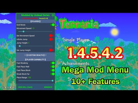 Terraria - 1.4.5.4.2 | Mega Mod Menu #142