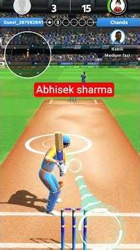 Abhisek sharma beting #cricket #cricketlover