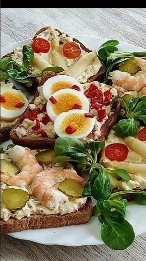 CENA De Tostas Frías ¡DELICIOSAS!