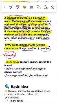 Prepositional Phrase