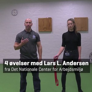 Har du ondt i ryggen, lænden eller hoften? Så tag fat i en kollega og lav disse øvelser sammen 💪 Husk lyd! Og tip gerne andre, der kunne have glæde af videoen. | FOA