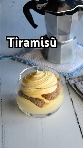 Creamy tiramisù (with cooked eggs) 🤌