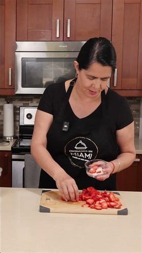 🍓 Fresas con crema fáciles en minutos | Receta rápida y cremosa 😍