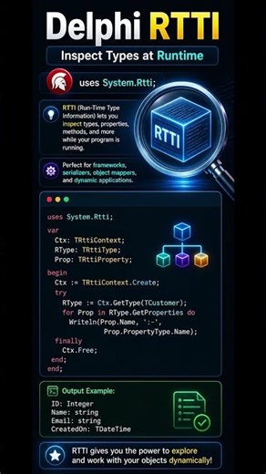 Delphi RTTI & Use