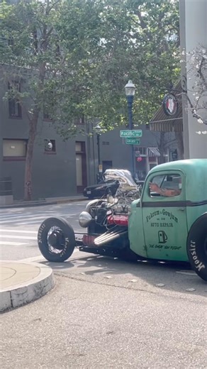 Insane Supercharged Hot Rod! #hotrod #supercharged #car #shorts