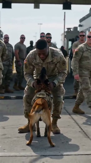 Military K9 Reunites With His Handler 🐕‍🦺🇺🇸 | A Powerful Bond