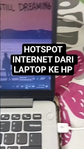 Tutorial Cara Menyambungkan Internet Hotspot dari Laptop ke HP