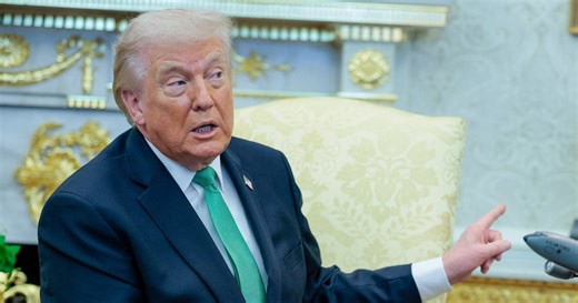 Trump Goes on Wild Rant as Irish PM Struggles Not to Laugh