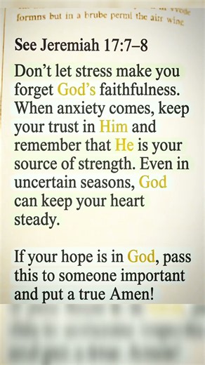 When Anxiety Hits, Remember This: God Is Your Strength 🙏❤️
