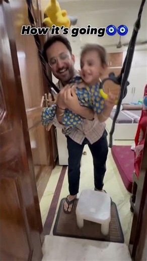 This Simple Hanging Exercise Helps Toddlers Build Strength 💪👶 | Mivaan