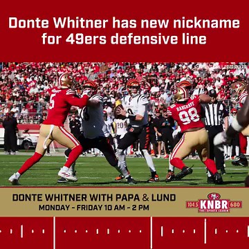 "Defensive line play is about getting off of blocks." | KNBR