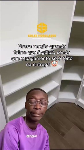 O time de vendas: 🤡👀 Aqui na Solar, você só paga pelo produto, quando recebe na sua casa!!!! Não fazemos cobranças antes da entrega, então, podem confiar.✅🤩 Quer fazer o seu orçamento? Chama no link da bio e confira nosso catálogo.✅📲 🚨Não somos loja, somos uma fábrica. 🚨Não fazemos móveis planejados, somente modulados. 🚨Orçamentos e pedidos somente no WhatsApp (link na bio). 📍Estamos localizados em São Paulo, Itaquaquecetuba. | Sol Santos Modulados