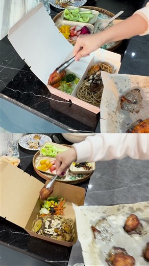 📦✨ Three-compartment box vs. ordinary single box – the difference is clear at a glance!