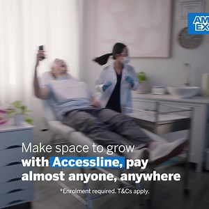 475 reactions · 12 shares | Make space to grow with Accessline, pay almost anyone, anywhere*.*Enrolment required. T&Cs apply | American Express | Facebook
