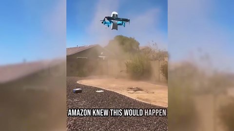 Amazon drone delivery is dropping your packages from 10 feet — and laughing about it