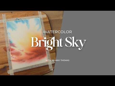 Color Harmony in Action | Bright Sky with Schmincke Watercolors