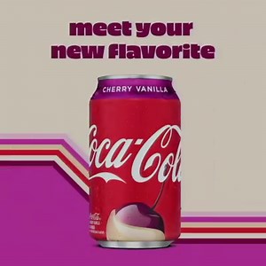 Choosing between cherry and vanilla can be hard. So we made it easy. #CherryVanilla #NaturallyFlavored #SoGoodTogether | Coca-Cola