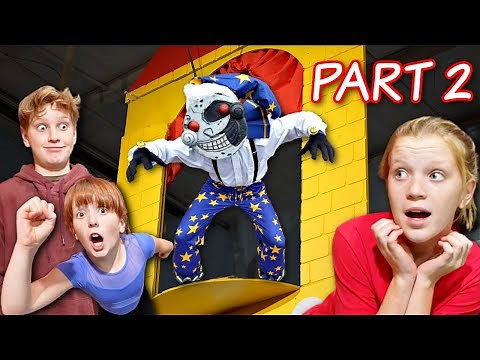 FNAF Security Breach In Real Life: Sundrop & Moondrop Superstar Daycare (Part 2)