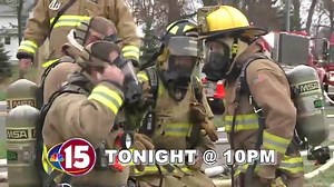 Tonight on NBC15 News at 10: Burning down the house: John Stofflet joins local firefighters as they train. Find out what it takes to keep you safe. | WMTV 15 News