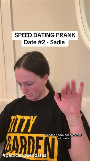 Hilarious Speed Dating Prank with Sadie