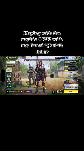 #mythicAK117. Playing with my fiancé *{Re3al}Italey.