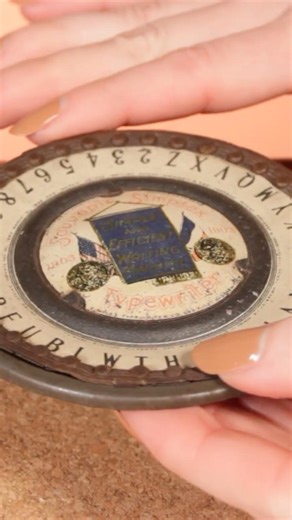 1904 Simplex Typewriter Toy #typewriters #vintage #retro #worldsfair