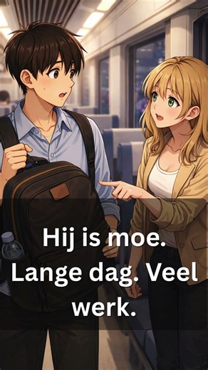 He Took the Wrong Bag… Then THIS Happened 😳 | Learn Dutch Story #dutchforbeginners #fluentnl