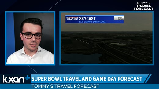 Super Bowl LX will be mild, late rain possible | Tommy's Travel Forecast