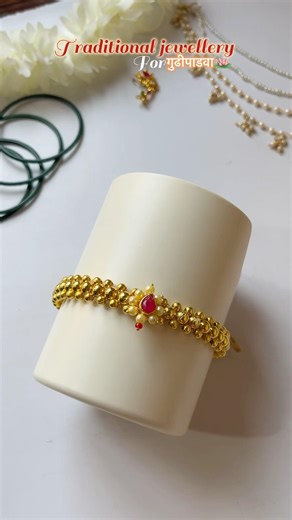 DIY traditional jewellery #gudipadwa #maharashtra #tranding #traditional #ytshorts